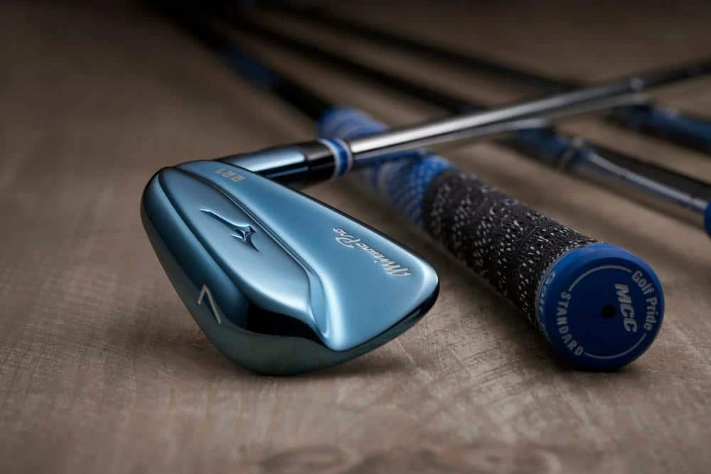 Mizuno Pro 221 Limited Edition Blue Irons - Image 4