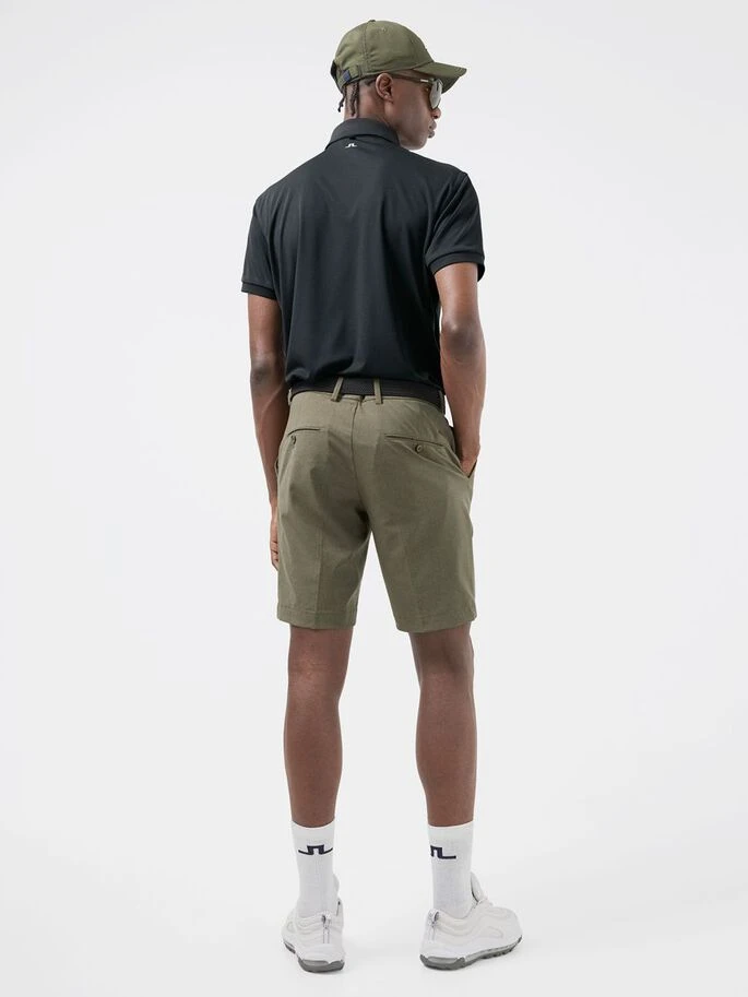 J.Lindeberg Tour Tech Reg Fit Golf Polo Black - Image 3