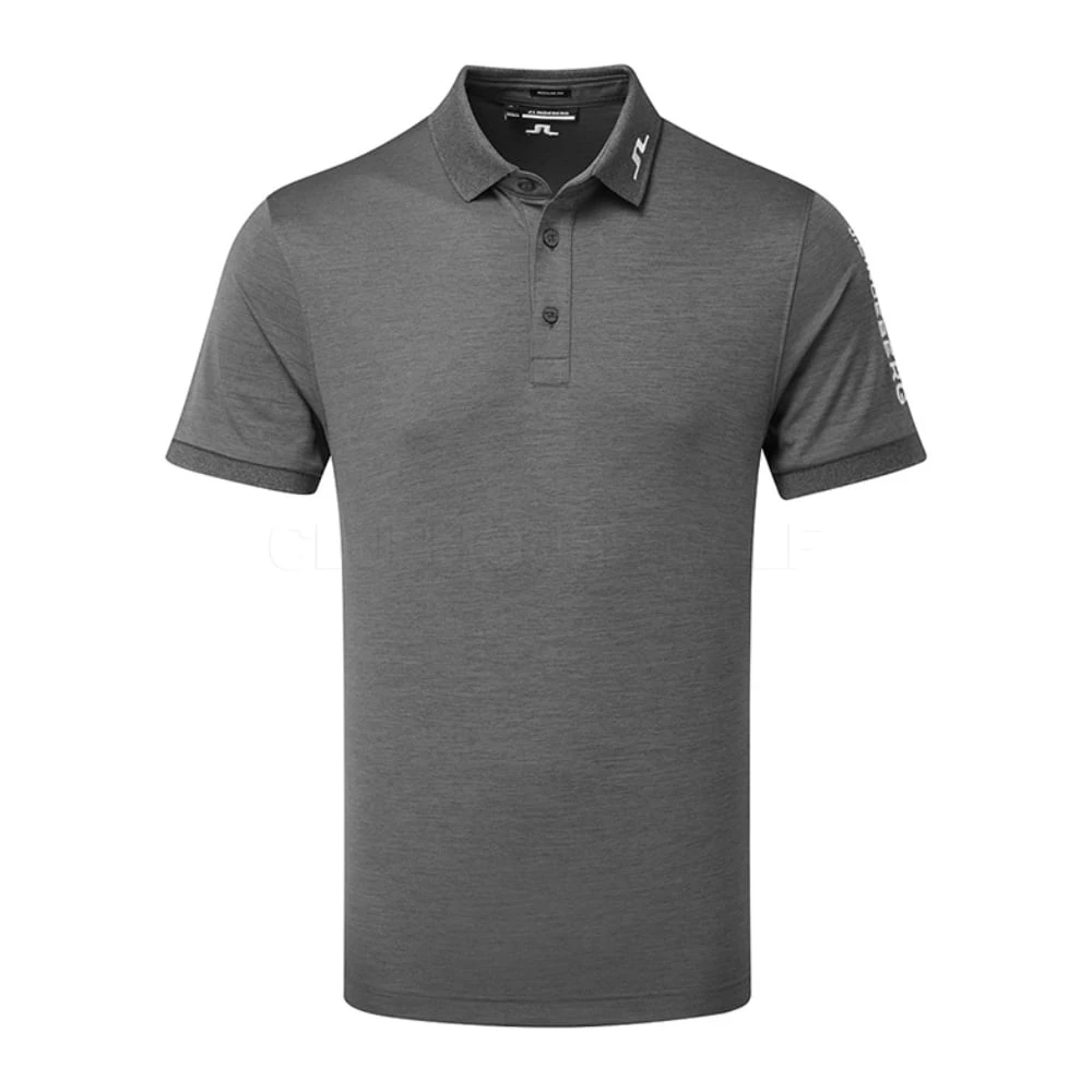 J.Lindeberg J. Lindeberg Tour Tech Slim Fit Volcanic Ash Polo