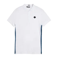 J.Lindeberg J. Lindeberg Diamond White Polo Shirt