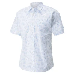 Puma AP Best Friends White Button Down Shirt