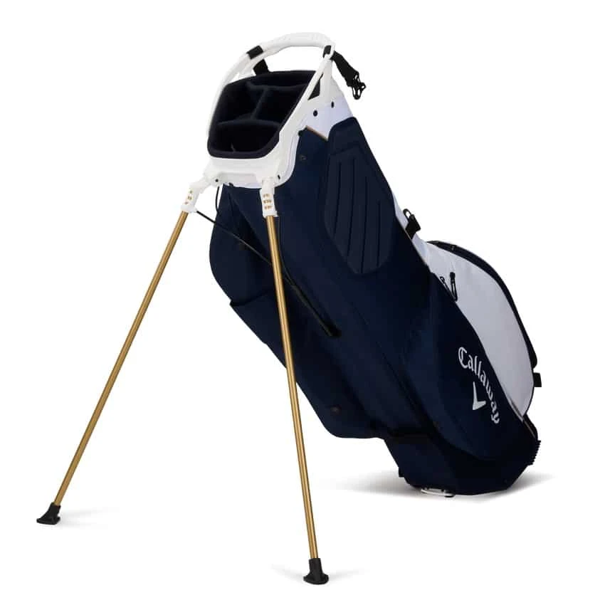 Callaway Fairway C Paradym White/Navy/Gold Stand Bag - Image 2