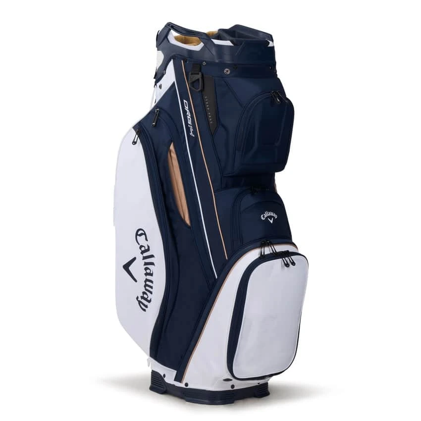 Callaway ORG 14 Paradym White/Navy/Gold Cart Bag - Image 4