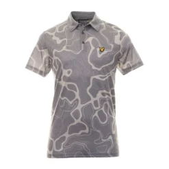 Lyle & Scott Warm Dust/Blush Grey Golf Polo Shirt