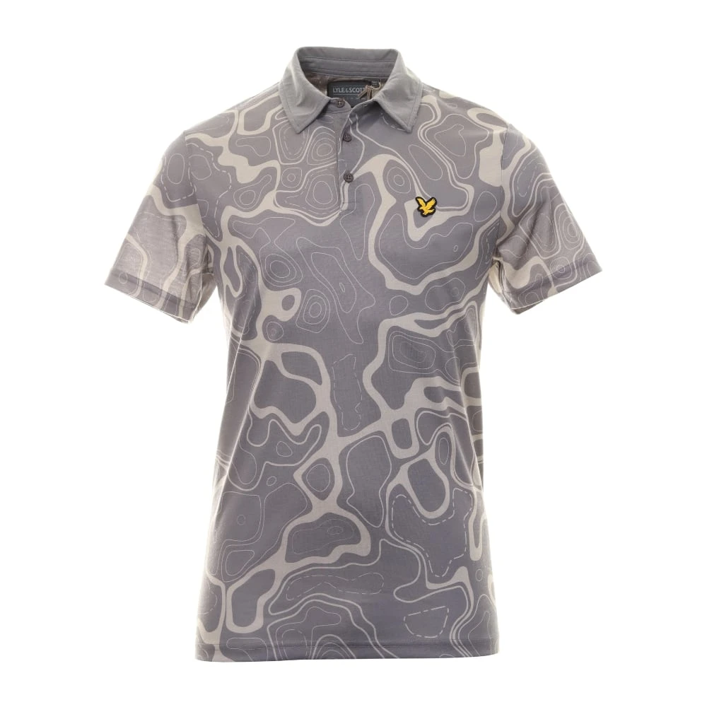 Lyle & Scott Warm Dust/Blush Grey Golf Polo Shirt