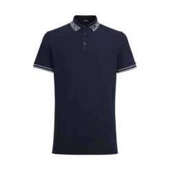 J.Lindeberg Austin Regular Golf Polo Navy Blue