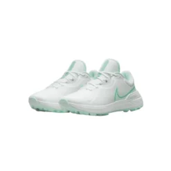 Nike Infinity Pro 2 White/Teal Golf Shoes