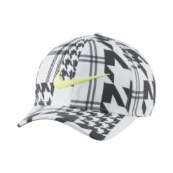 Nike Classic 99 Print Track White/Lemon Twist Cap
